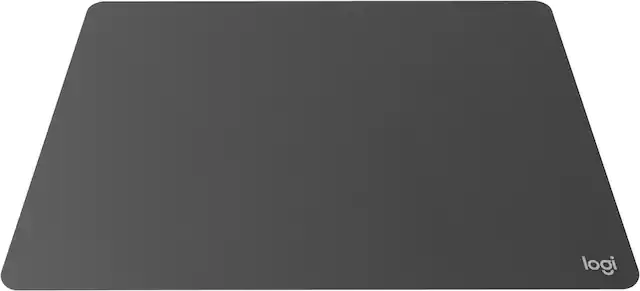 Front. Logitech - MX Mat for MX Ink Mixed Reality (MR) Stylus for Meta Quest 2, Meta Quest 3, Meta Quest 3S - Graphite.