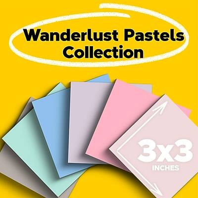 Wanderlust Pastels Collection  
3x3 Inches