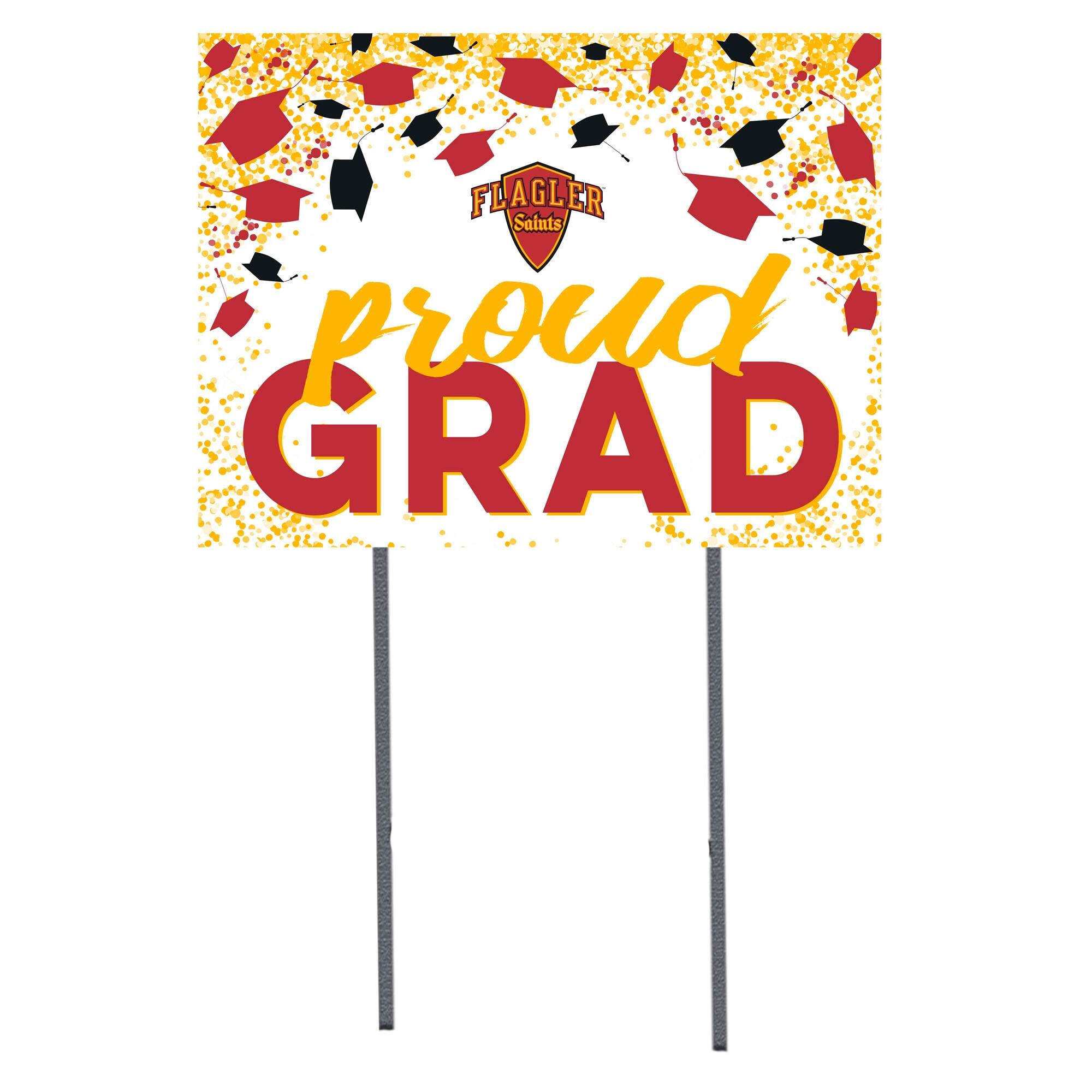 Flagler Saints 18" x 24" Proud Grad Yard Sign