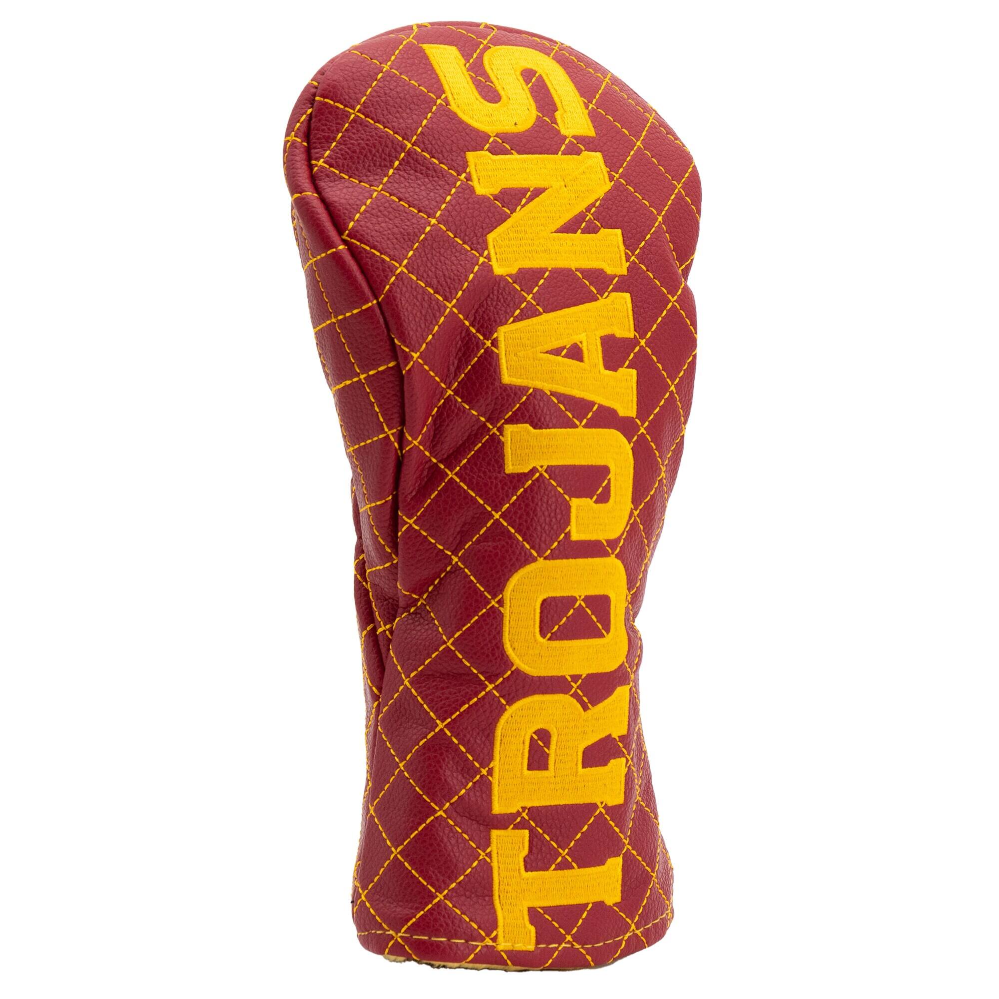 Alt View 2. Team Golf - USC Trojans Quilted Fairway Headcover - Multicolor.