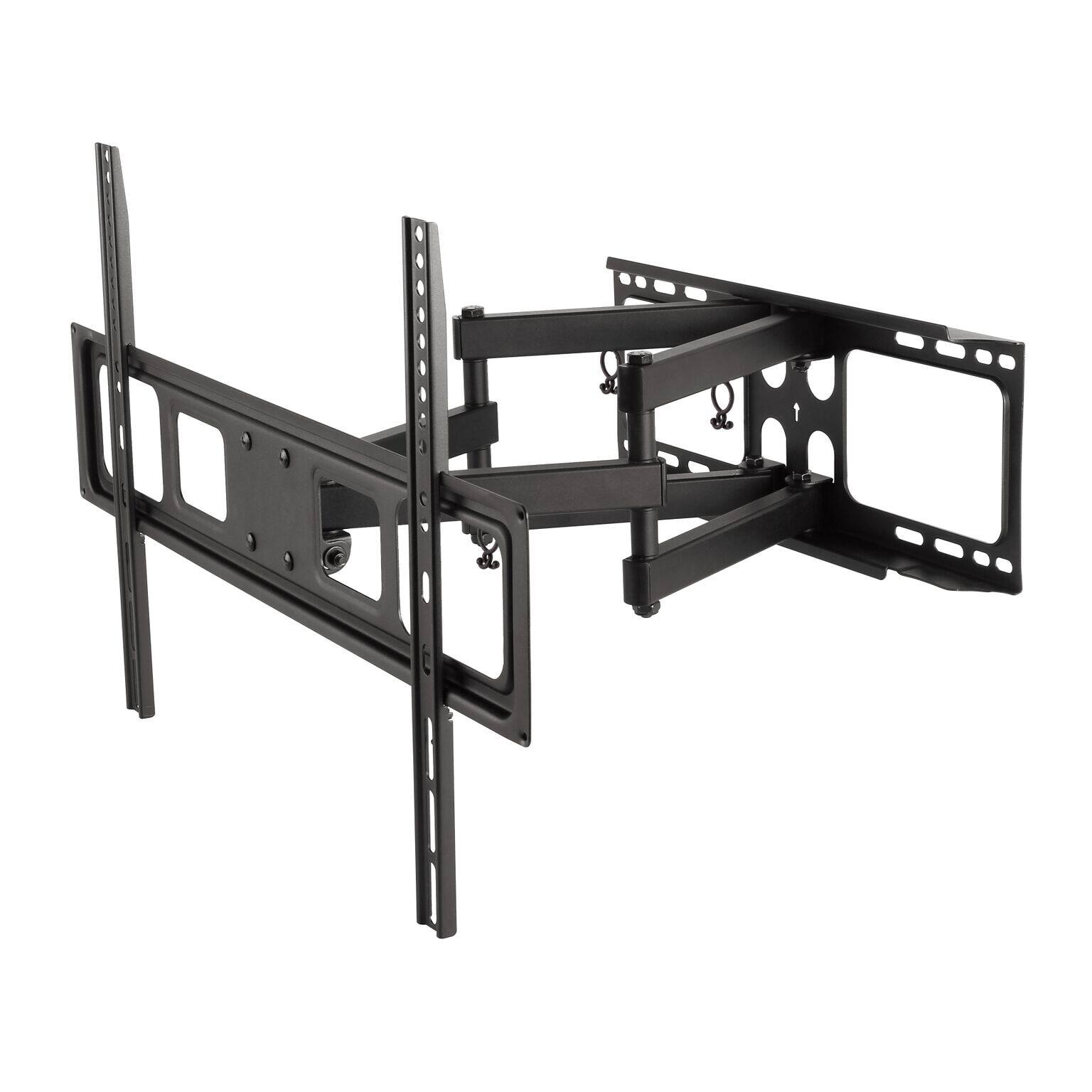 Front. ProMounts - Articulating Full Motion TV Wall Mount – Fits 37"–92" TVs, Supports Up to 88 lbs - Black.