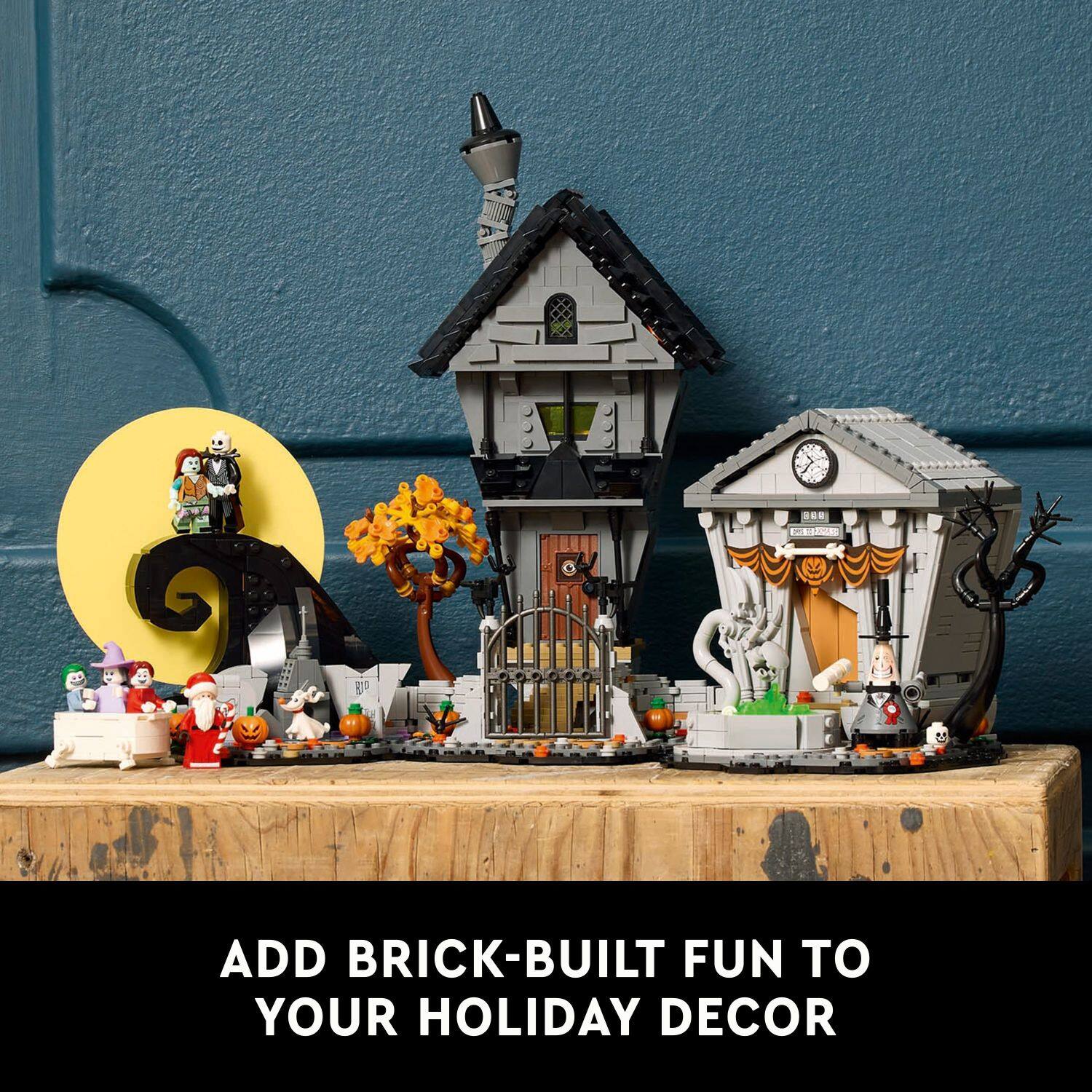 Add brick-built fun to your holiday decor.