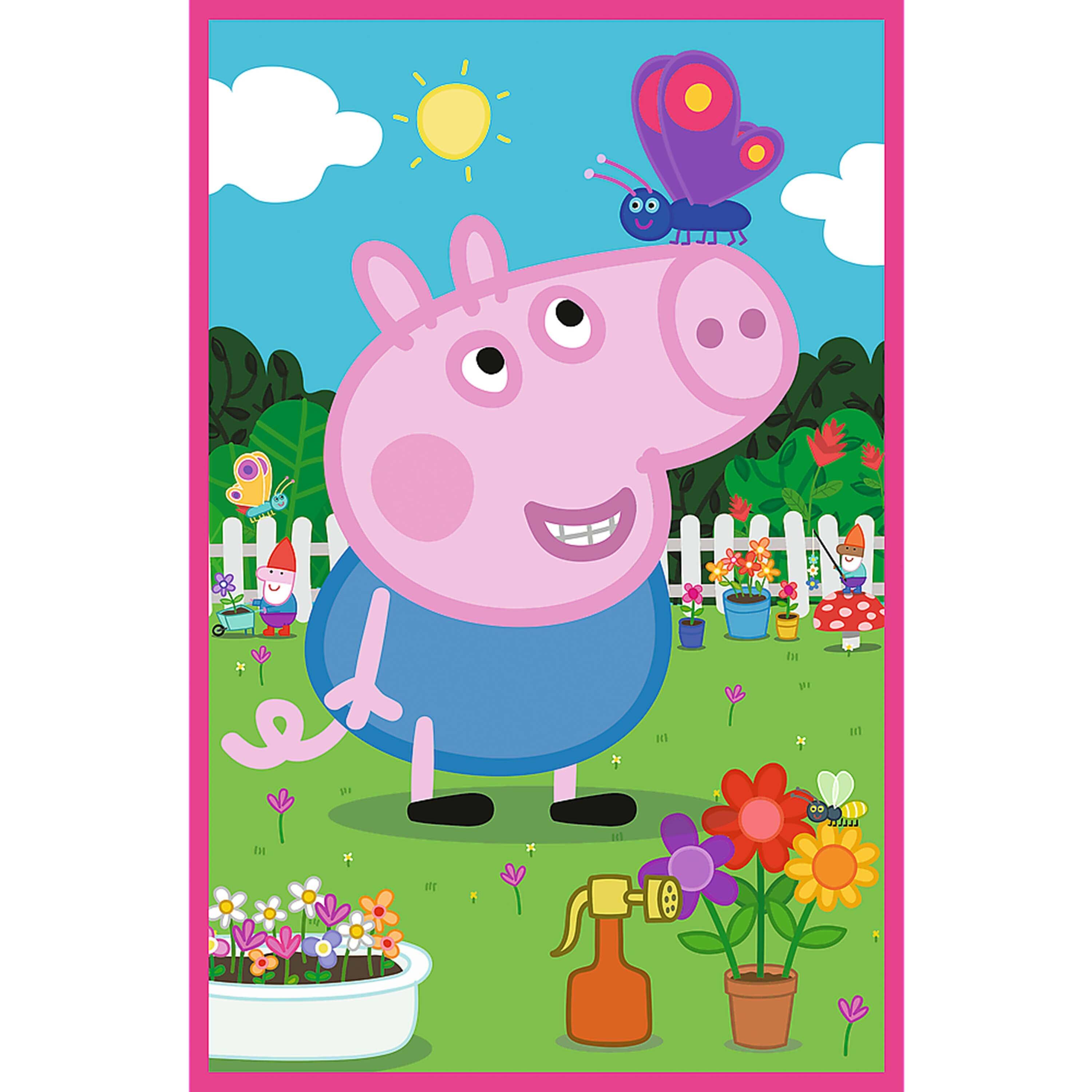 Alt View 2. Trefl - Trefl Kids Peppa Pig The Power of Friendship 3x50 Piece Jigsaw Puzzle.