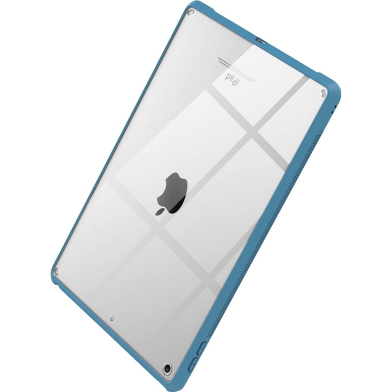 Alt View 13. SaharaCase - Hybrid Flex Series Case for Apple iPad 10.2 (8th Generation 2020 and 9th Generation 2021) - Clear Blue.
