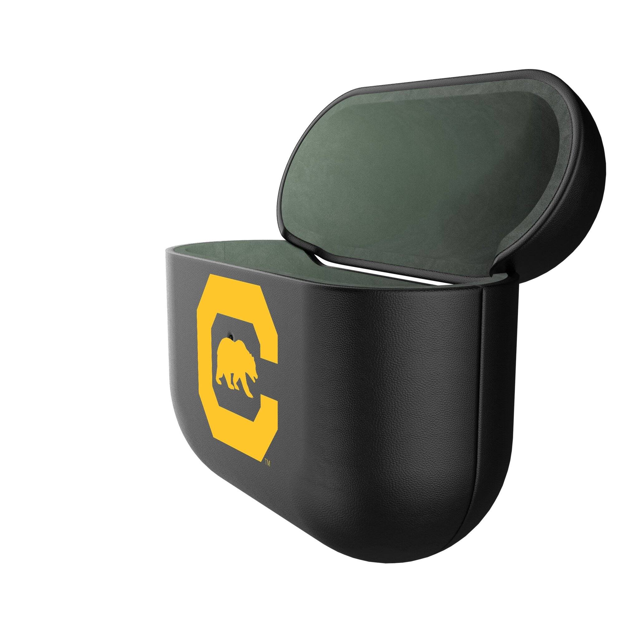Alt View 1. Keyscaper - Cal Bears Black Cal Bears Insignia AirPods 3rd Gen Case Cover - Black.