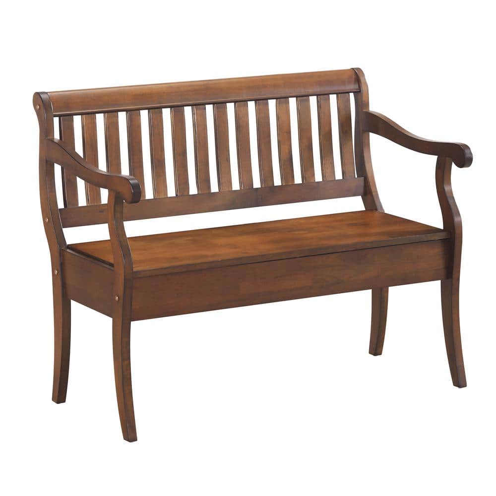Carolina Chair & Table - Veranda Storage Bench - Elm