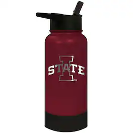 Great American Products - Iowa State Cyclones 32oz. Logo Thirst Hydration Water Bottle - Multicolor