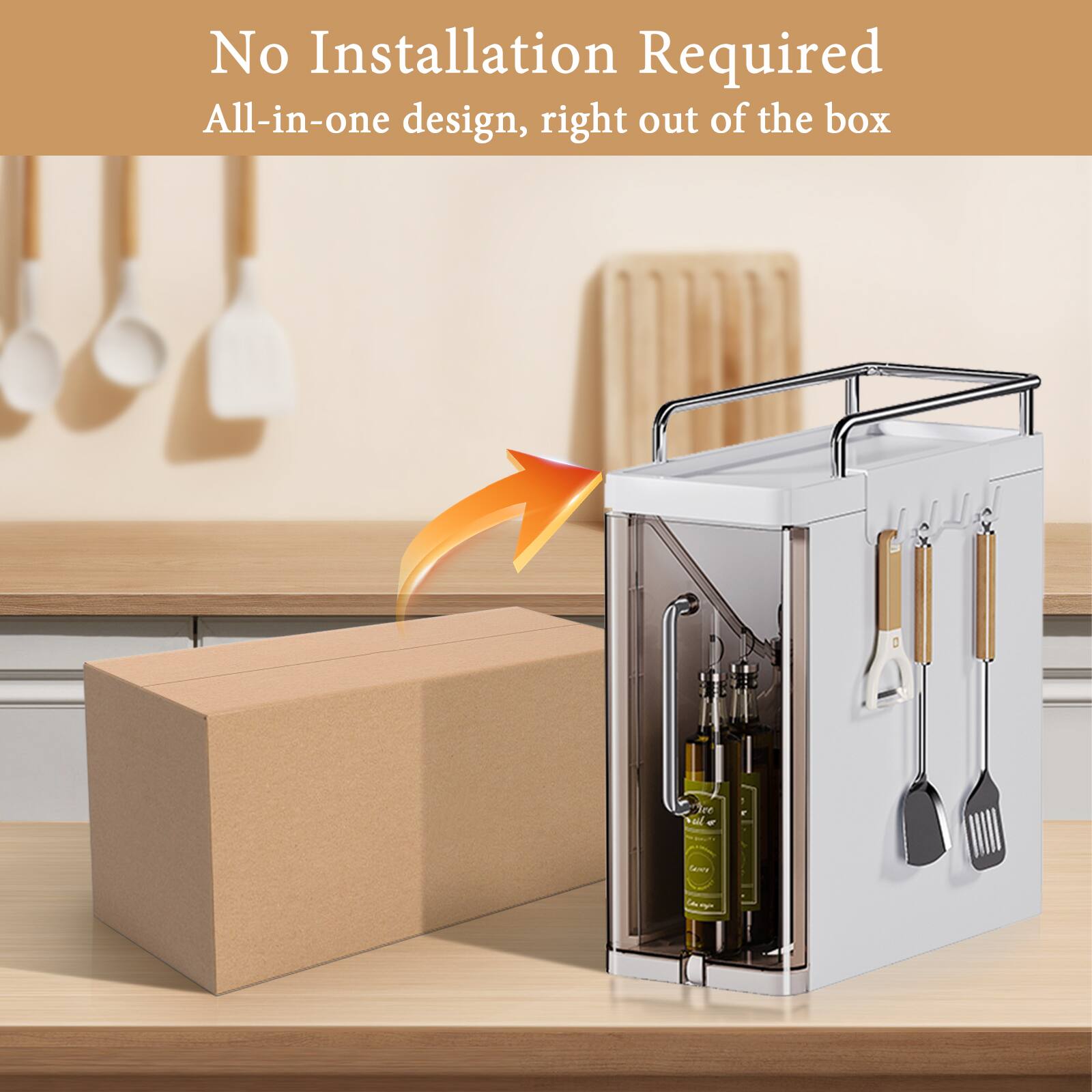 No Installation Required  
All-in-one design, right out of the box