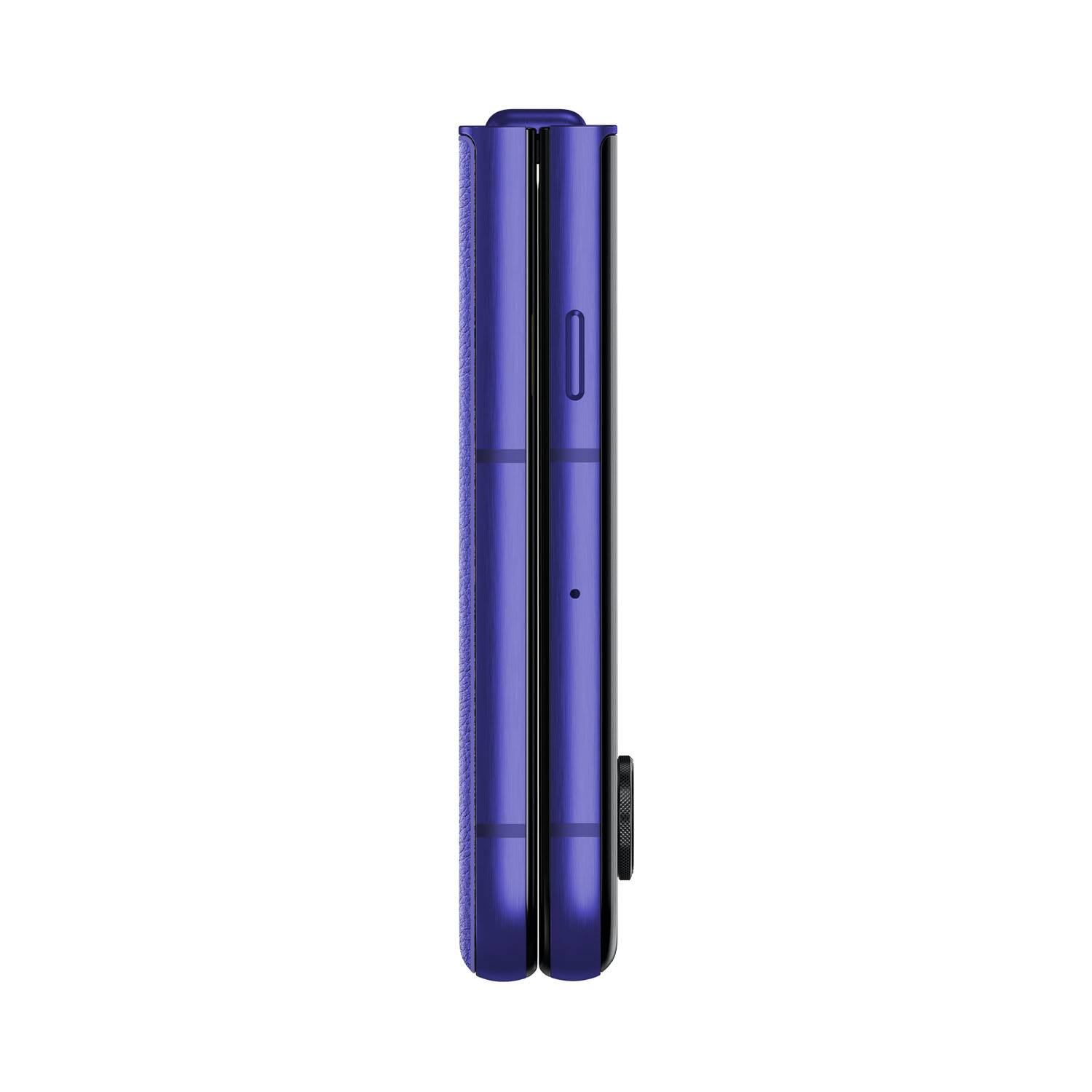 Alt View 7. Motorola - razr ultra 2026 512GB (Unlocked) - PANTONE Orient Blue.