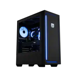 MAINGEAR - MG-1 Ruby Gaming Desktop - NVIDIA GeForce RTX 5060 - Intel Core Ultra 5 225F - 32GB DDR5 - 2TB NVMe SSD - RGB - Black