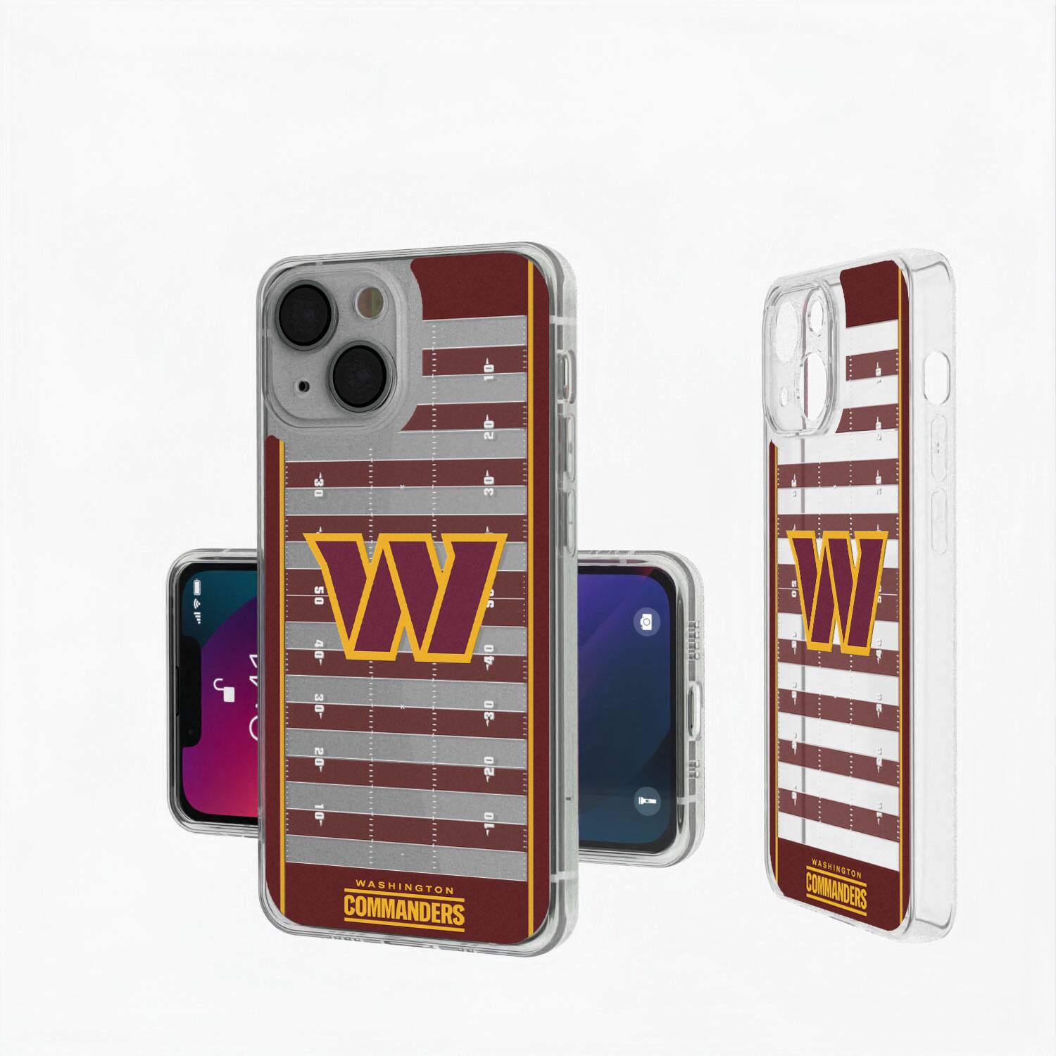 Keyscaper - NFL - Washington Commanders iPhone Clear Field Design Case - 16 - Multicolor price history on PriceWatchPro