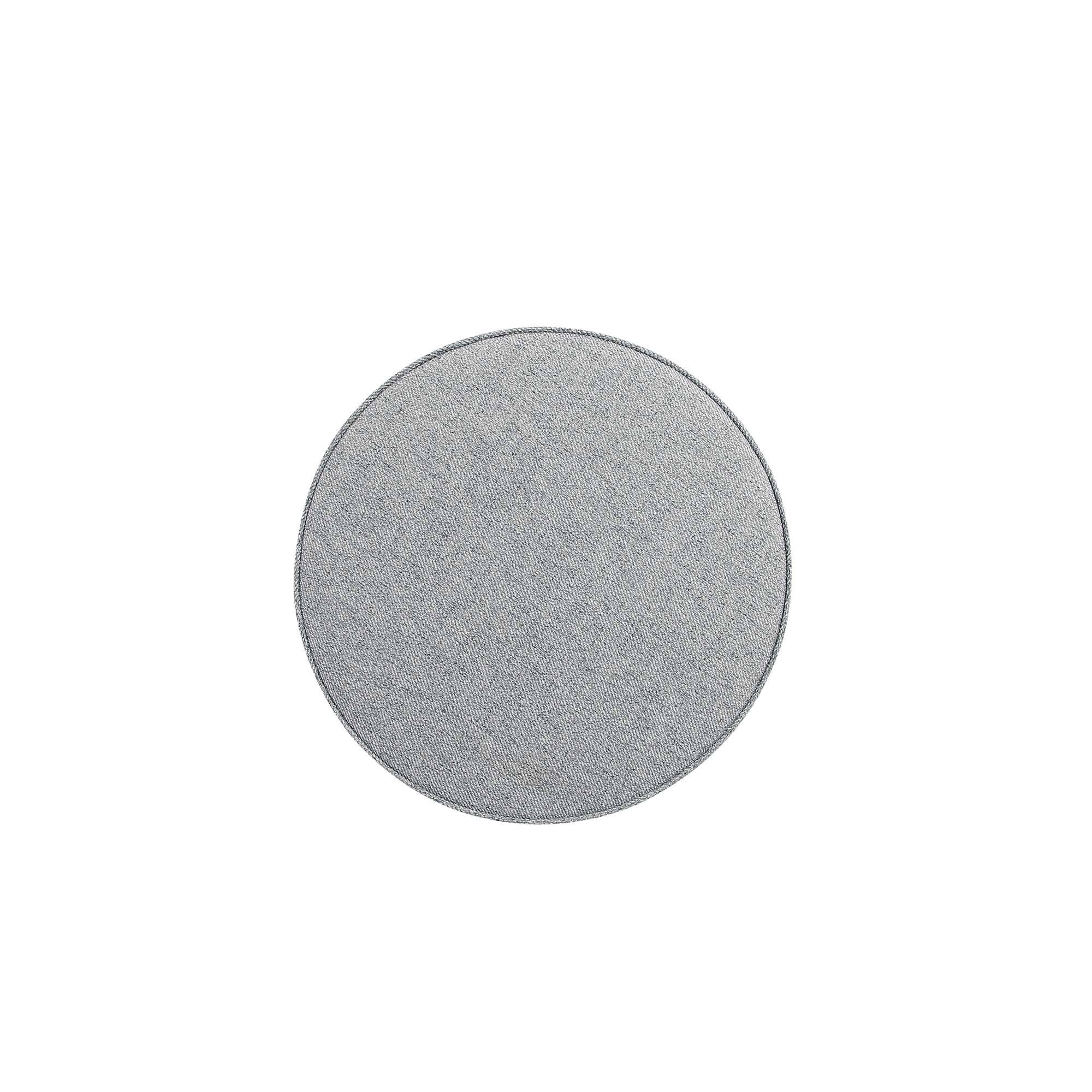 Alt View 3. Manhattan Comfort - Bailey Mid-Century Modern Upholstered Accent Ottoman - Gray.