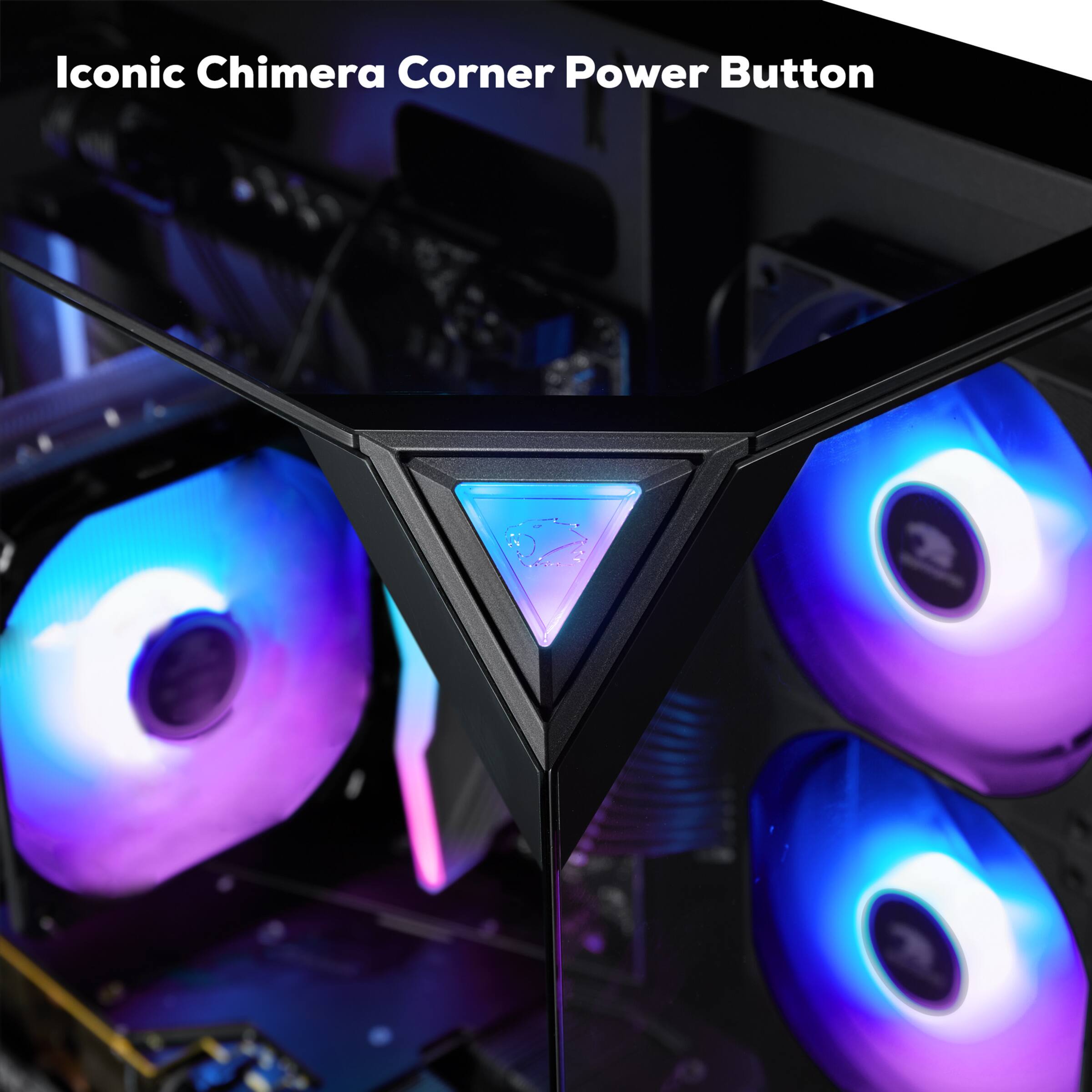 Iconic Chimera Corner Power Button