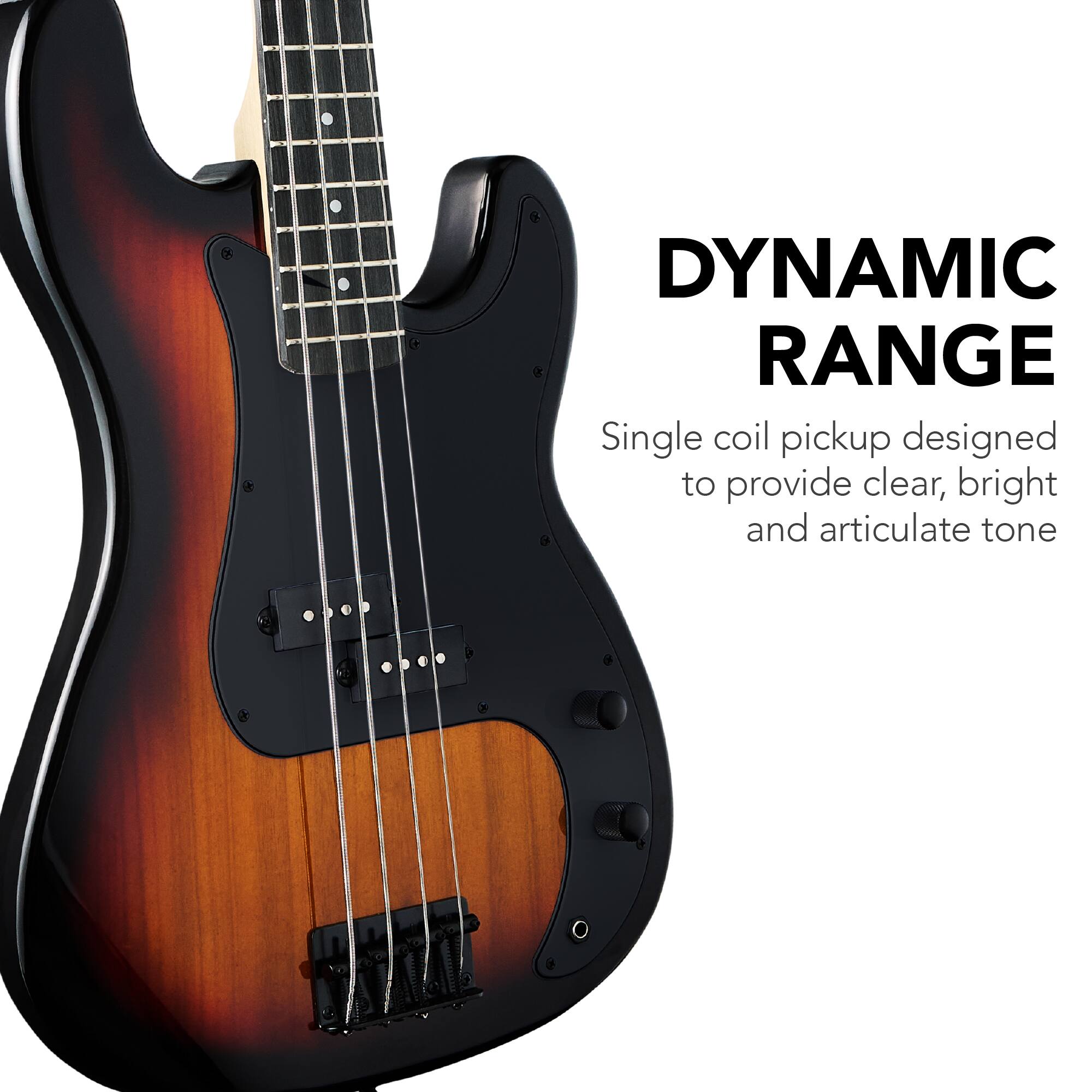 DYNAMIC RANGE

Single coil pickup designed to provide clear, bright and articulate tone