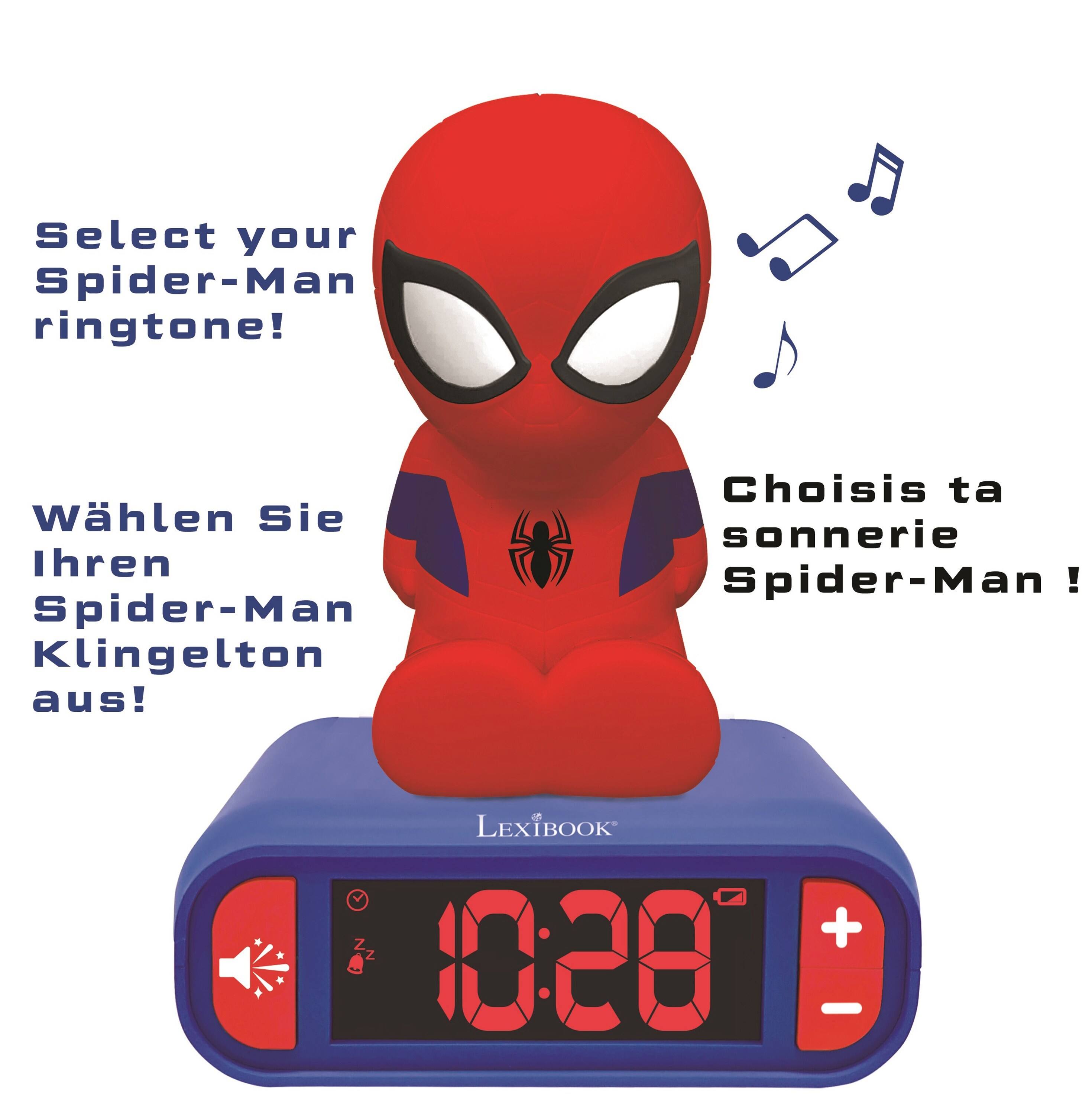 Select your Spider-Man ringtone!  
Wählen Sie Ihren Spider-Man Klingelton aus!  
Choisis ta sonnerie Spider-Man !