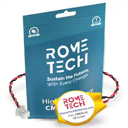 RomeTech - RTC CMOS Battery for ASUS VivoBook S200E