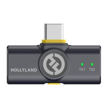 HOLLYLAND LARK M2 DUO 2 Person Wireless Microphone System with USB HOLLYLAND LARK M2 DUO 2 Person Wireless Microphone System with USB
