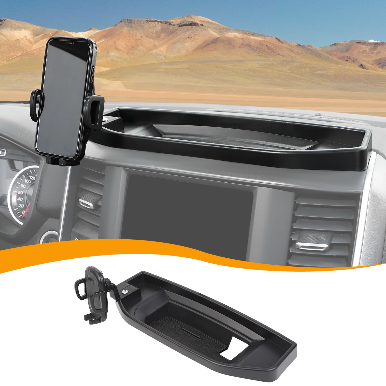 For Ram 2018+(with Storage Tray)