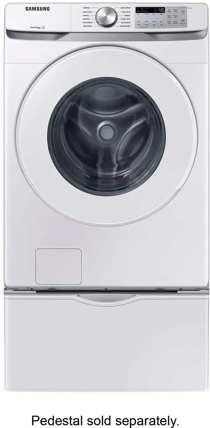 SAMSUNG SmartThings - A washer and dryer in one. Wash and dry beloved items - an all-in-one appliance. Pedestal sold separately.