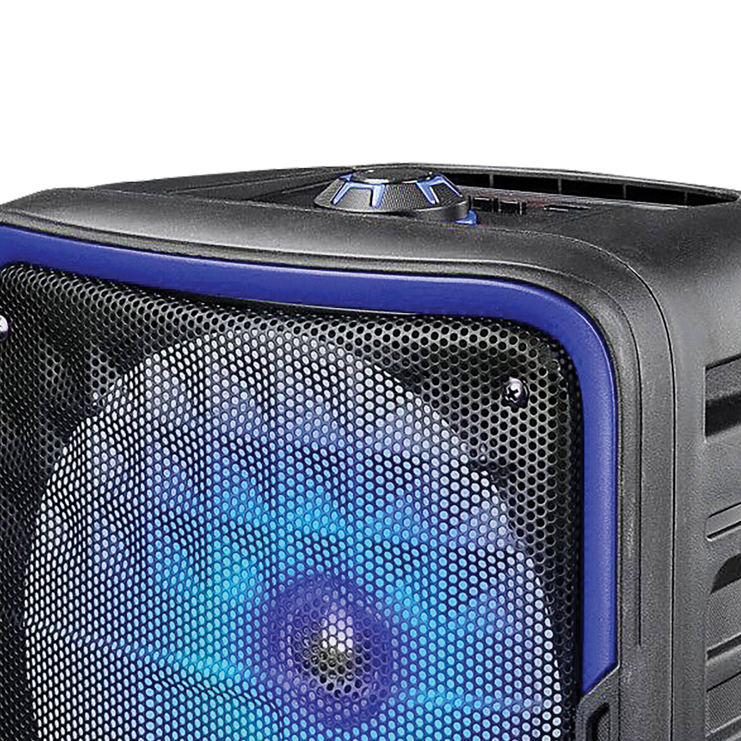 Alt View 1. iQ Sound - IQ Sound 8 Inch Bluetooth Speaker in Blue with TWS Technology.