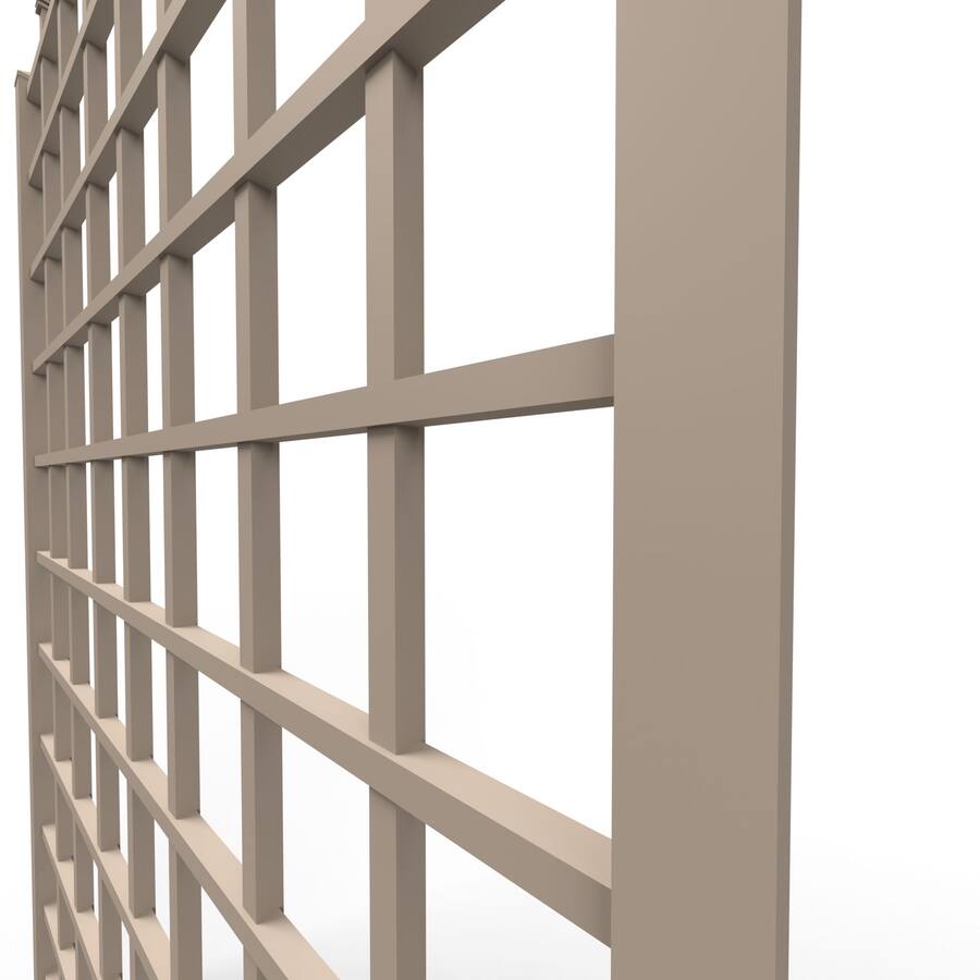 Dura Trel Winchester 57 x 95 Inch PVC Vinyl Outdoor Garden Patio ...