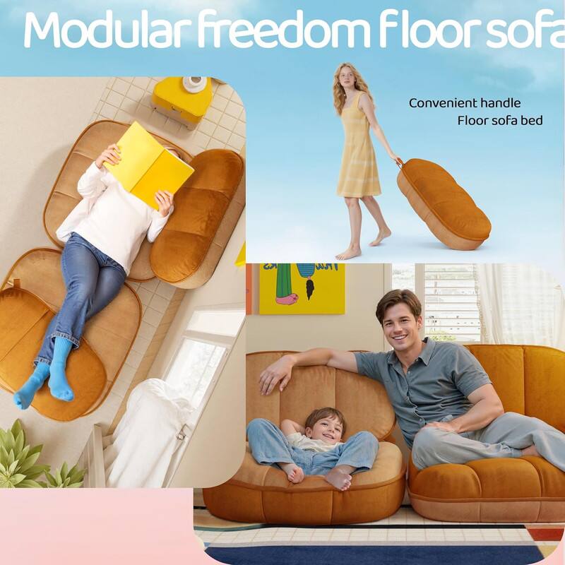 Modular Freedom Floor Sofa

Convenient handle Floor sofa bed