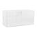 Front. Martha Stewart - Brody Plastic Stackable Desktop Organizer Set - Clear.