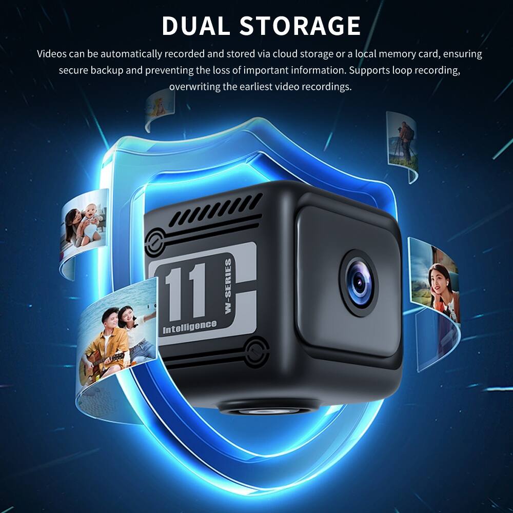 DUAL STORAGE

Videos can be automatically recorded and stored via cloud storage or a local memory card, ensuring secure backup and preventing the loss of important information. Supports loop recording, overwriting the earliest video recordings.

11 W-SERIES Intelligence