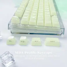 MDA Profile Keycaps
MDA profile keycap fits the fingers very well, giving them a full sense of wrapping