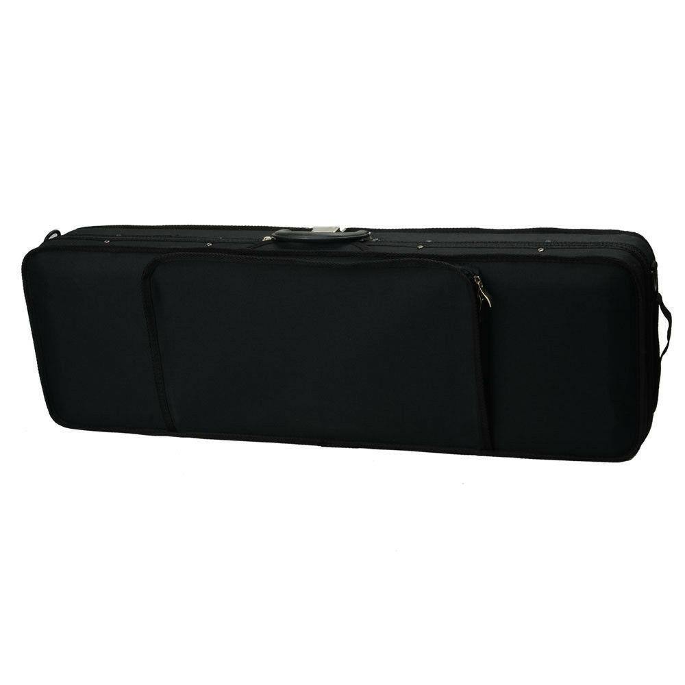 Back. Winado - Professional Nylon Fashion 4/4 Full Size Acoustic Violin Case Bag Lightweight Suspension Carry Hard case.
