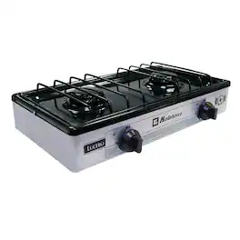 Koblenz - Outdoor 2-Burner Gas Stove Top Great for Camping and Tailgating