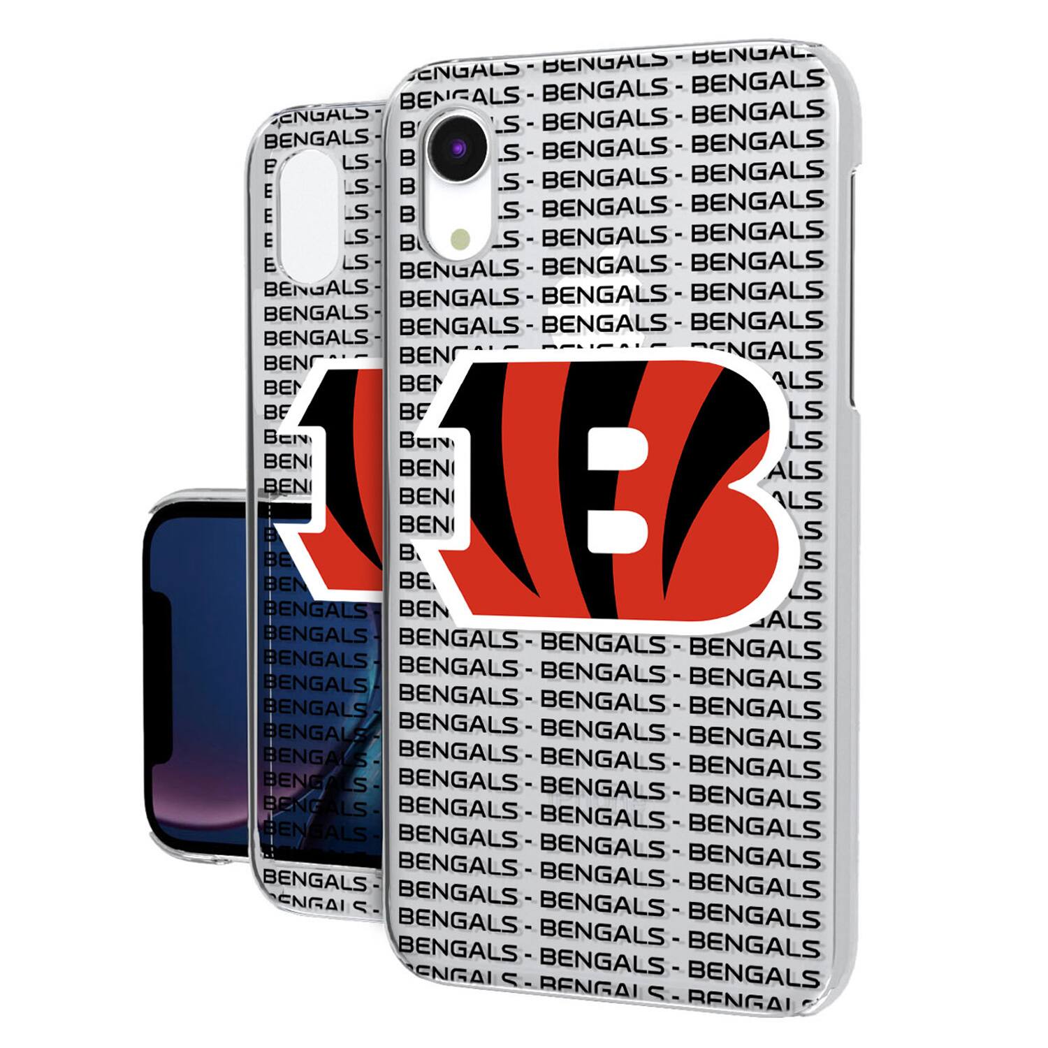 Keyscaper - NFL - Cincinnati Bengals iPhone Clear Text Backdrop Design Case - 16 - Multicolor price history on PriceWatchPro