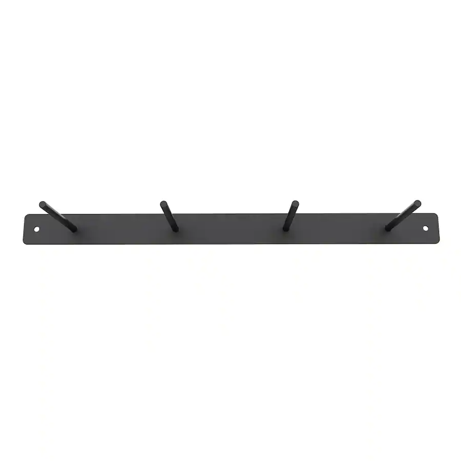 Power Systems Wall Mounted Rack, Compact Gym Accessory Organizer for ...
