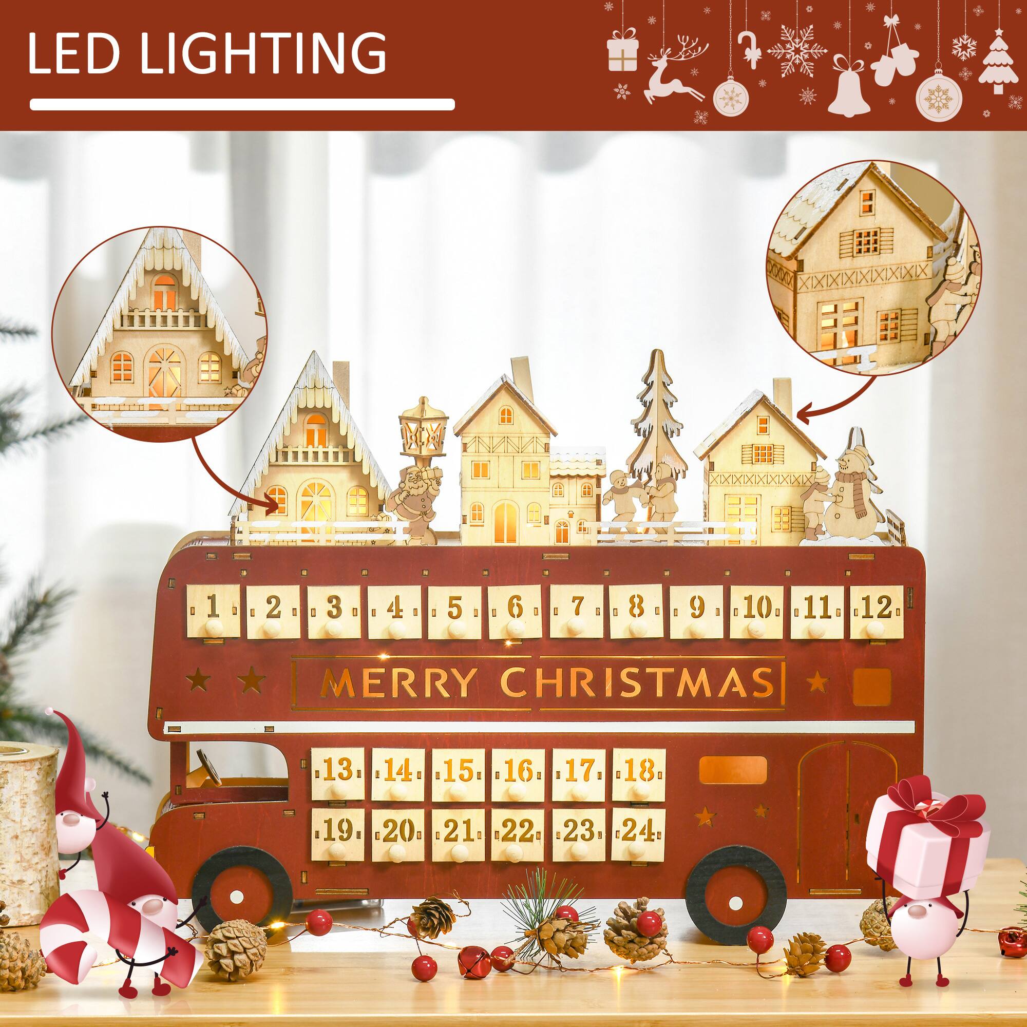 LED LIGHTING

MERRY CHRISTMAS

1 2 3 4 5 6 7 8 9 10 11 12

13 14 15 16 17 18 19 20 21 22 23 24