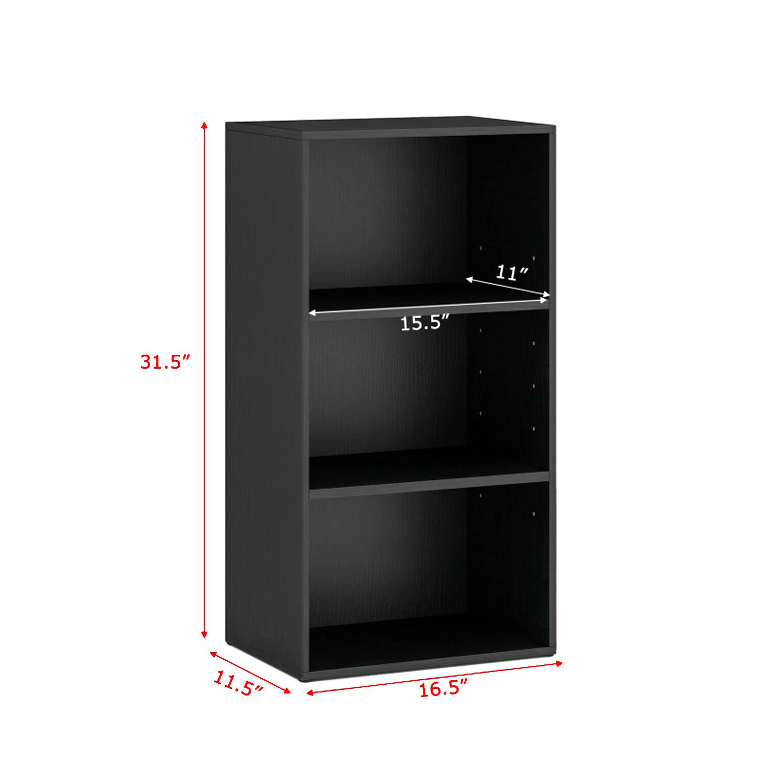 11" 15.5" 31.5" 11.5" 16.5"