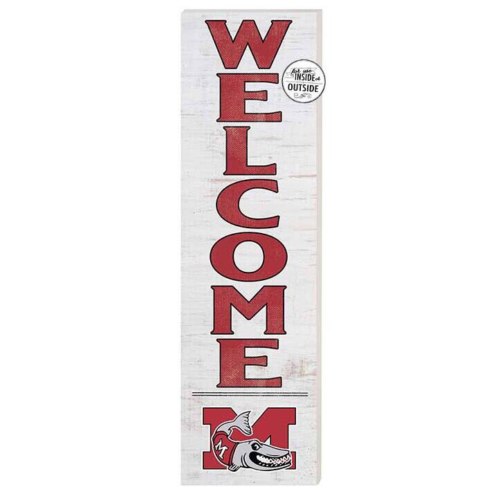 Muskingum Muskies 10'' x 35'' Indoor/Outdoor Welcome Sign