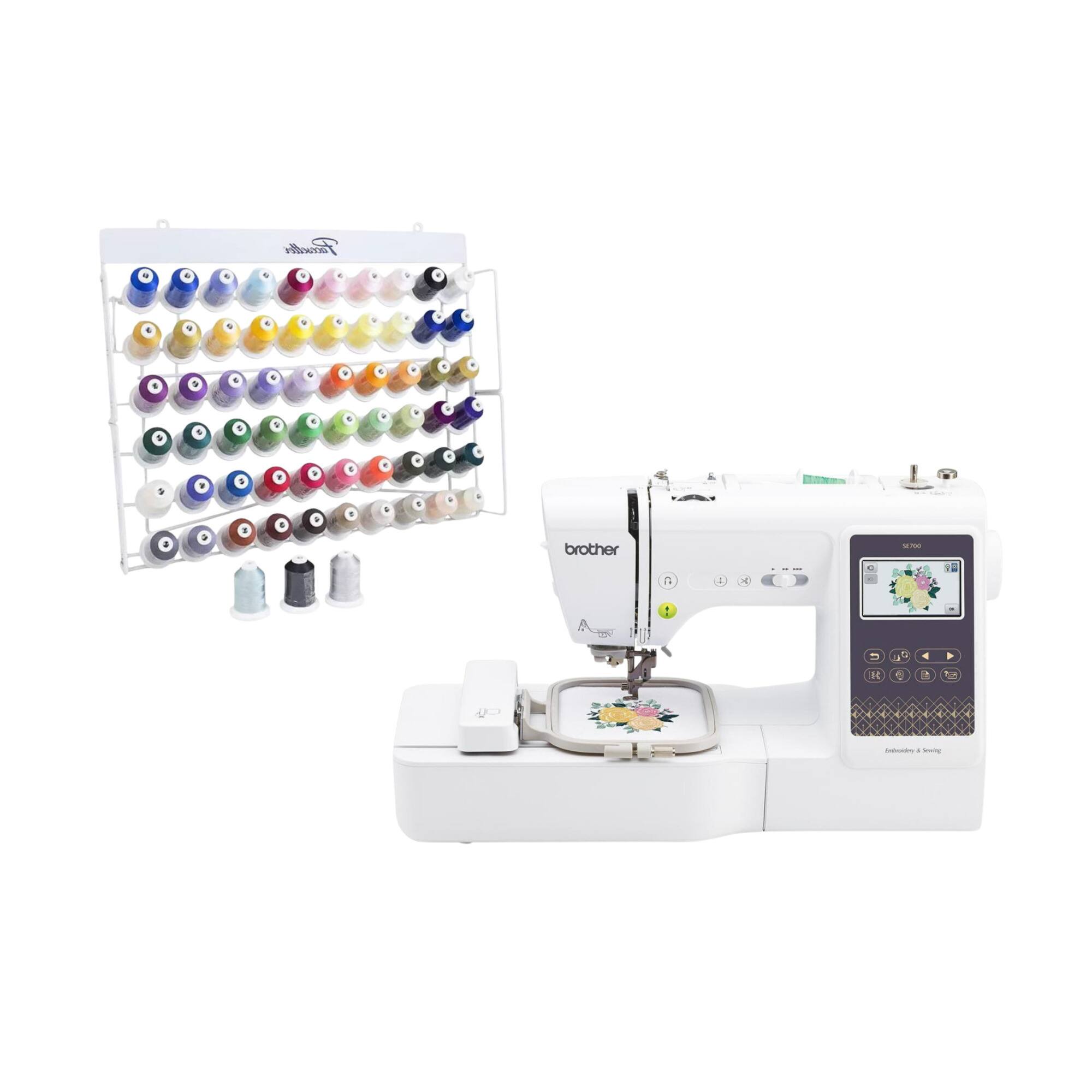 Brother - SE700 Elite Computerized Sewing and Embroidery Machine Bundle