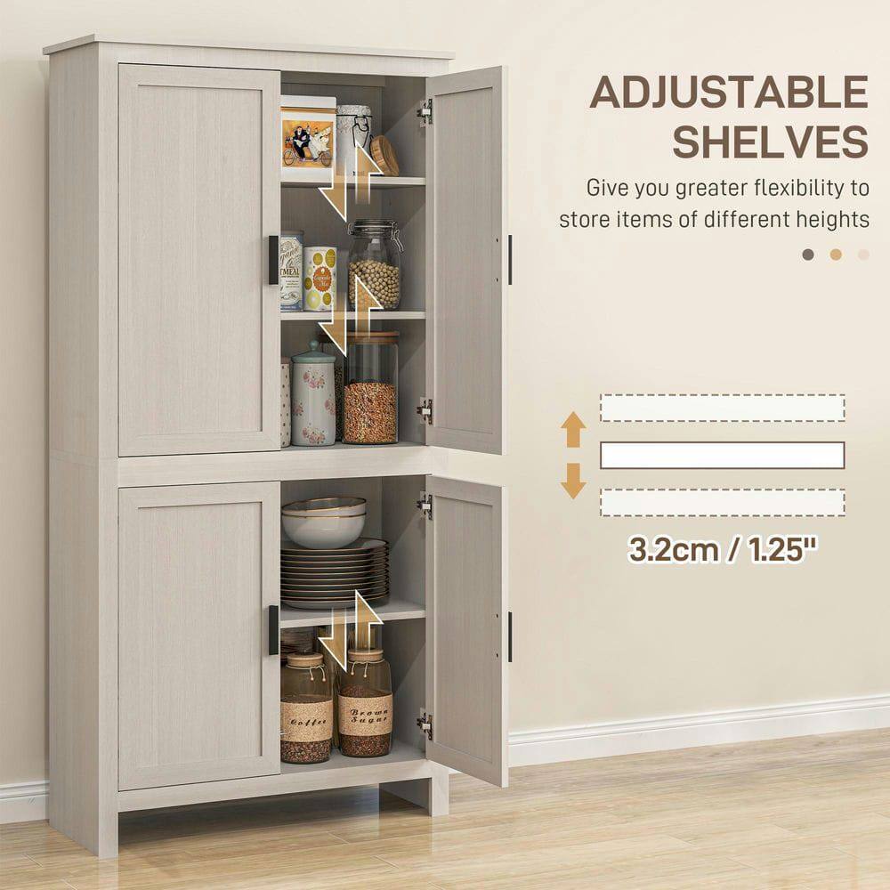 ADJUSTABLE SHELVES  
Give you greater flexibility to store items of different heights  

3.2cm / 1.25"