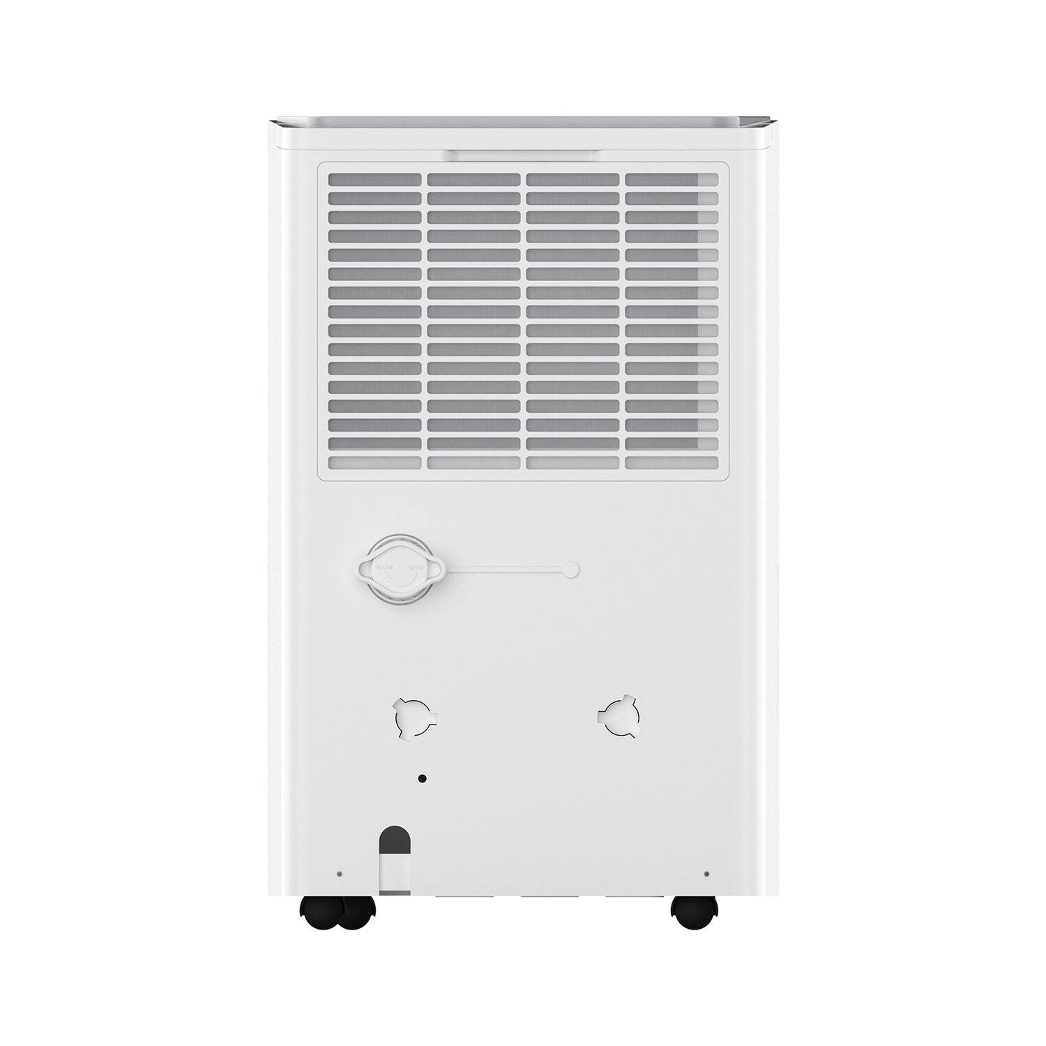 Alt View 7. TCL - TCL 50 Pint 4500 Sq. Ft. Portable Dehumidifier, ENERGY STAR® Certified, Quiet Operation, Bucket or Continuous Drain - White.