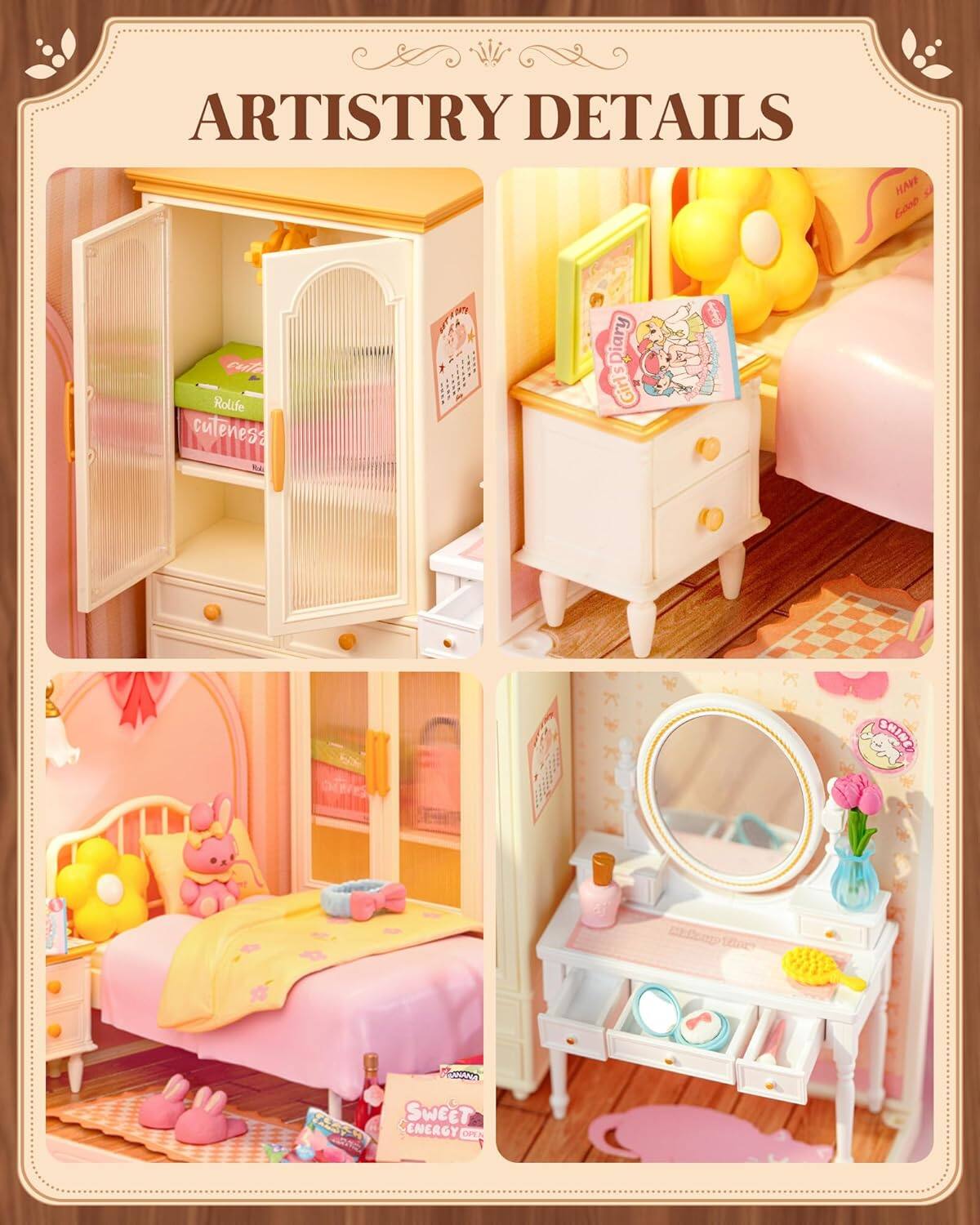 ARTISTRY DETAILS

HAV Gose Rolife cuteness: Diary un Girl's CHINGS EEte telne SWEET ENERGY OPF