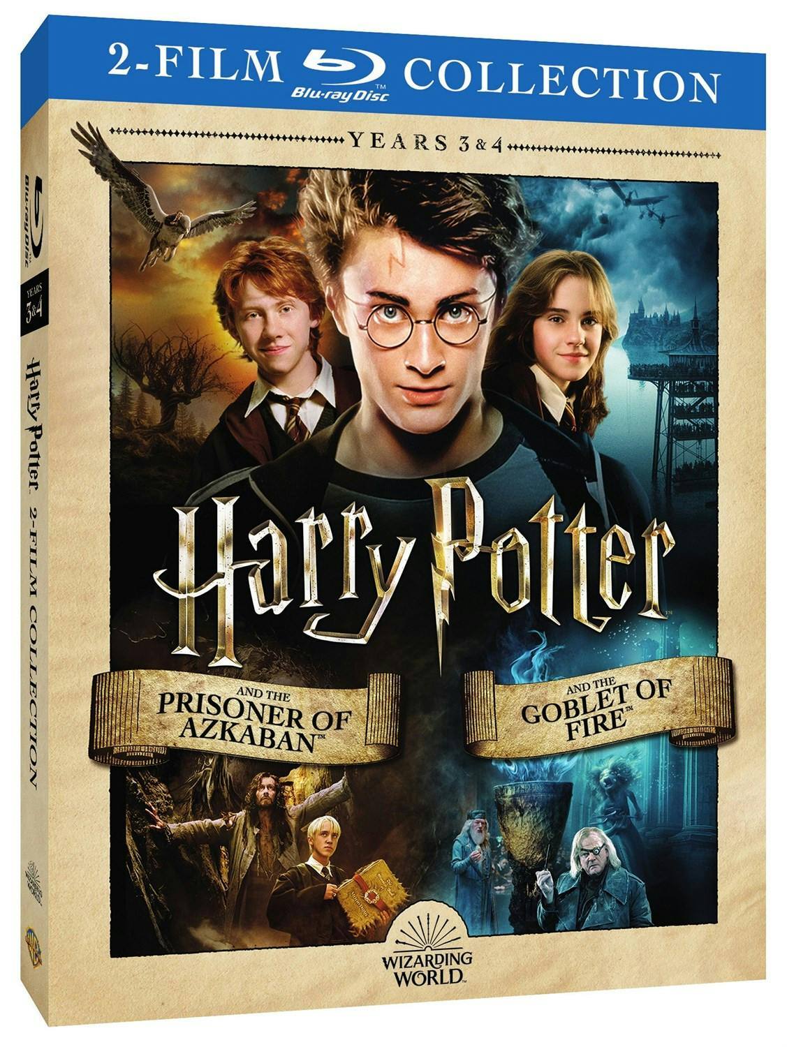Angle. Harry Potter: Prisoner Azkaban / Goblet of Fire (Blu-ray Double Feature) [Blu-ray].