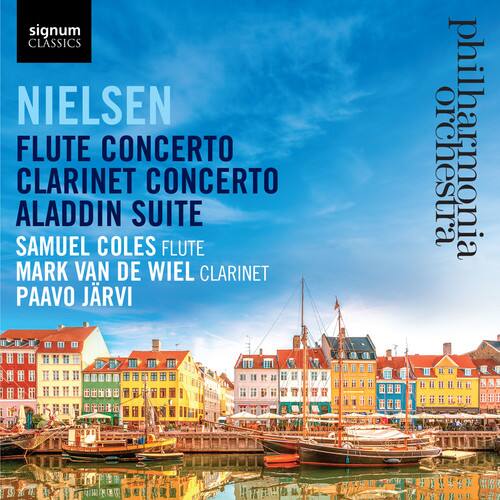 signum CLASSICS  
NIELSEN  
FLUTE CONCERTO  
CLARINET CONCERTO  
ALADDIN SUITE  
SAMUEL COLES FLUTE  
MARK VAN DE WIEL CLARINET  
PAAVO JÄRVI  
philharmonia