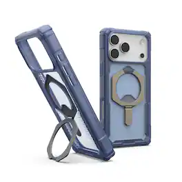 UAG - iPhone 18 Pro Max/iPhone 17 Pro Max Case with MagSafe, Built-In Kickstand, Rugged Protective Cover, Plasma XTE - Cloud Blue