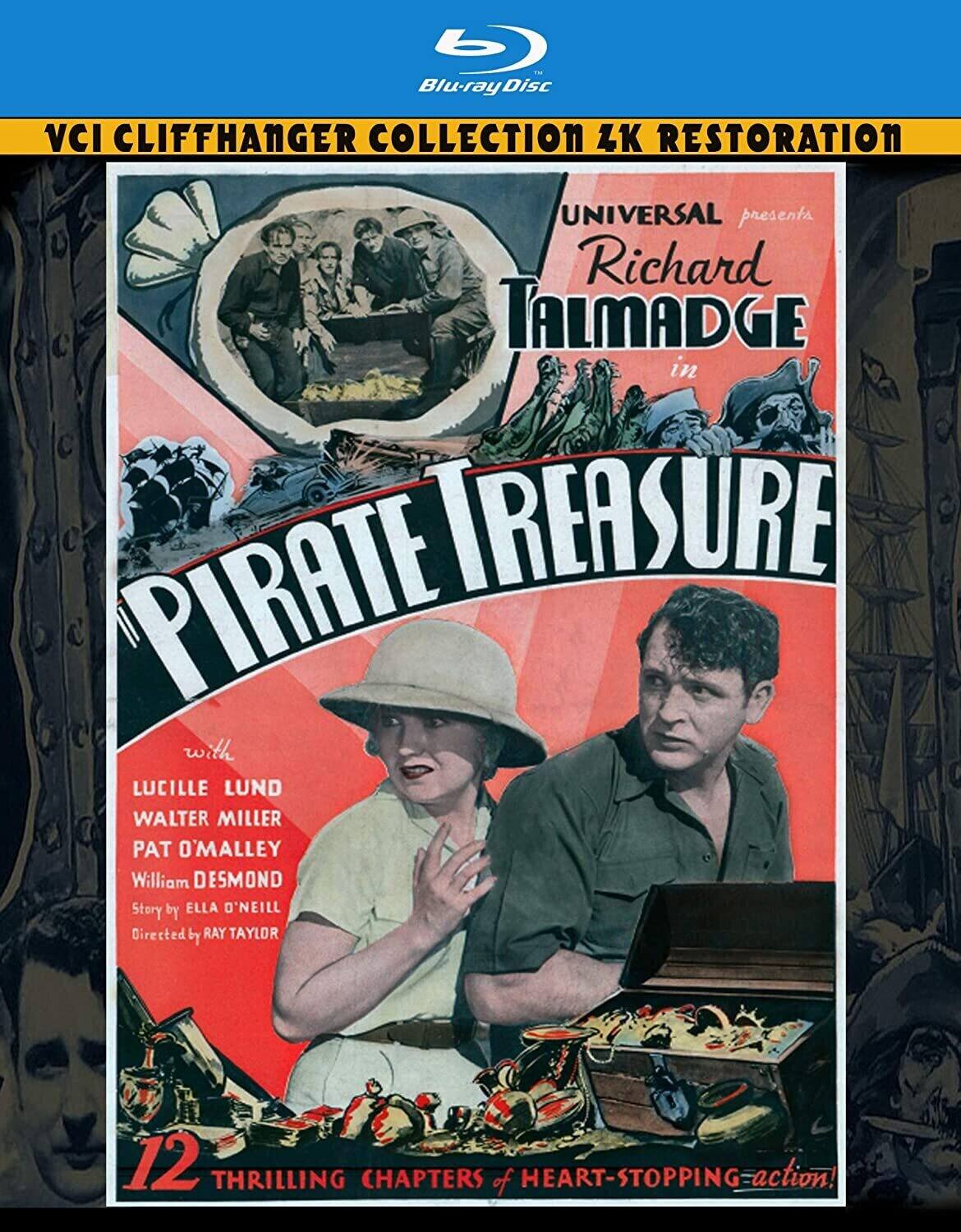 Front. Pirate Treasure   - BLU-RAY.