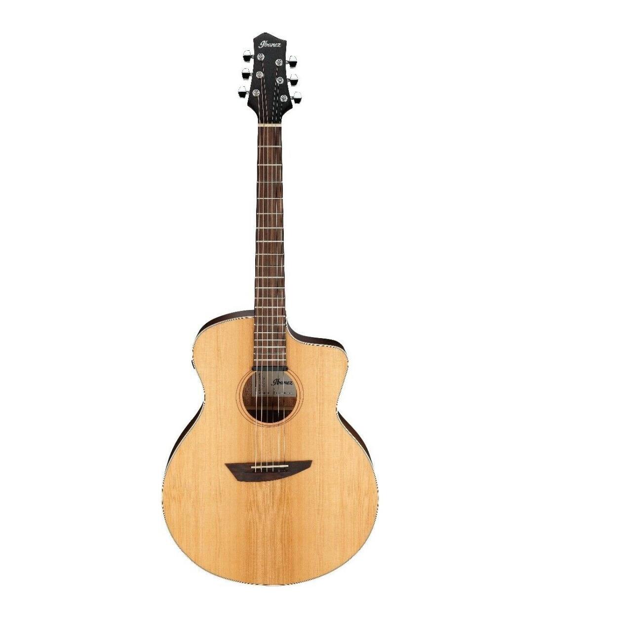 Front. Ibanez - Ibanez PA230E 6-String Acoustic Electric Guitar (Natural Satin).