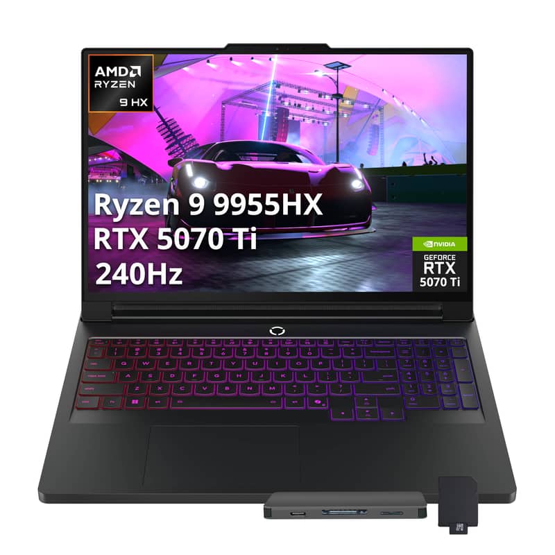 AMD Ryzen 9 9955HX  
RTX 5070 Ti  
240Hz  
NVIDIA GeForce RTX 5070 Ti