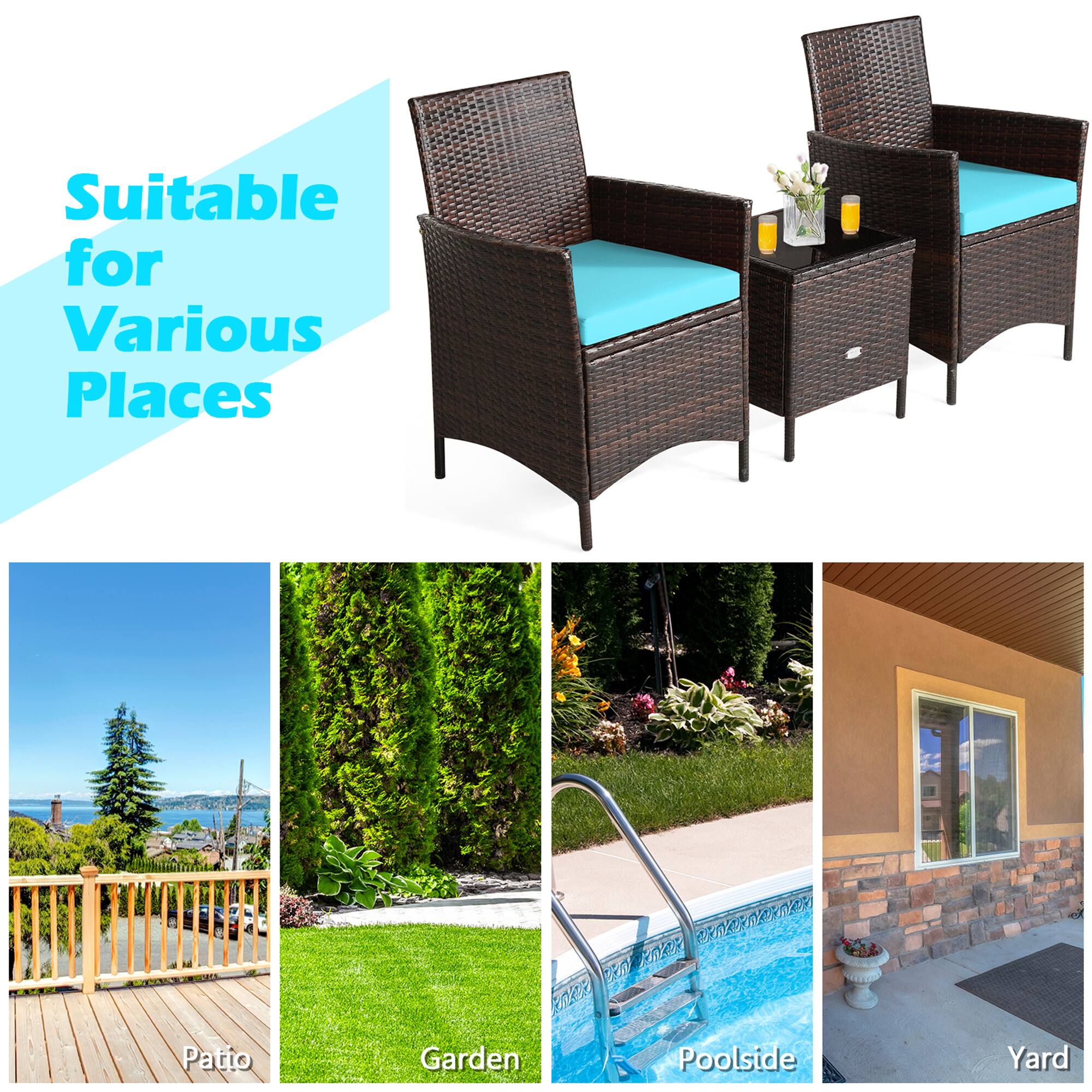 Suitable for Various Places

Patio  
Garden  
Poolside  
Yard