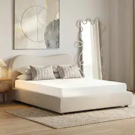 Bestier - 10 Inch Twin XL Size Gel Memory Foam Mattress, Breathable Design, High-Density Pressure Relief Support - White