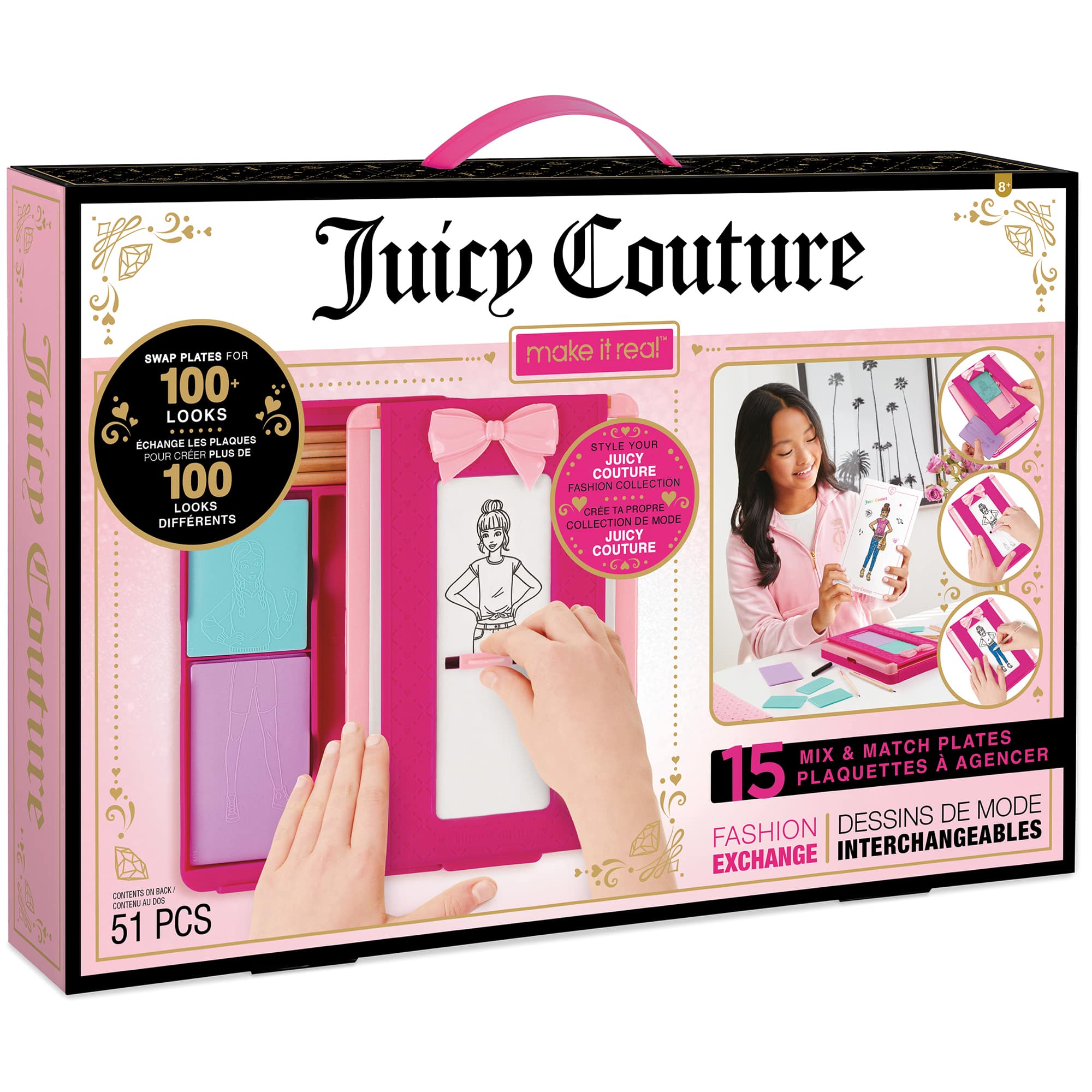 Juicy Couture 新品 Make It Real Juicy Couture Kids Fashion Design Kit