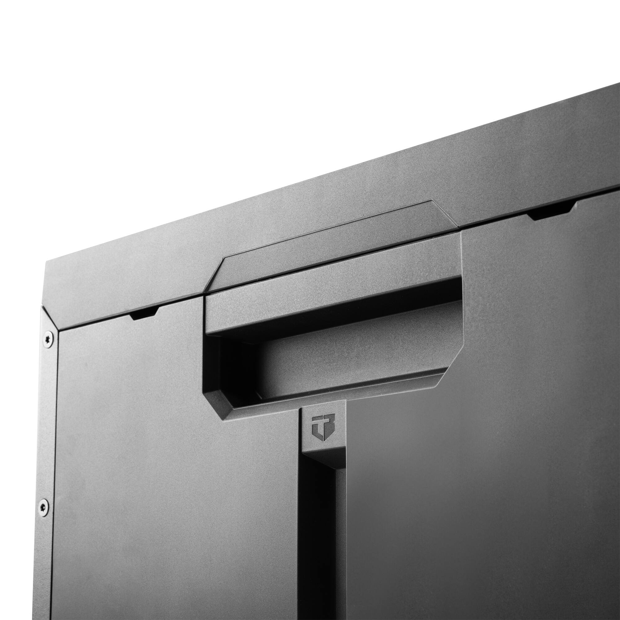Alt View 2. ToughBuilt - ToughBuilt StackTech 2-Drawer Locking Box, Plastic Storage Tool & Gear Organizer - Black.